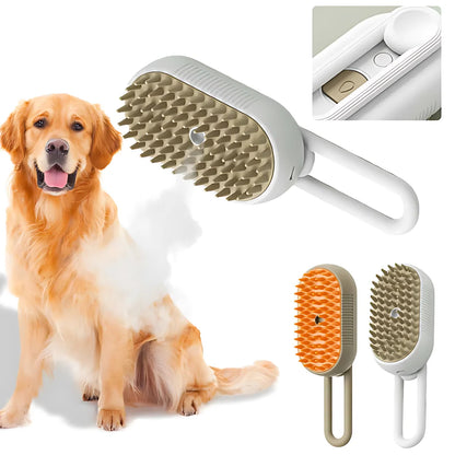 🐱🧶 BROSSE À VAPEUR POUR CHAT ET CHIEN