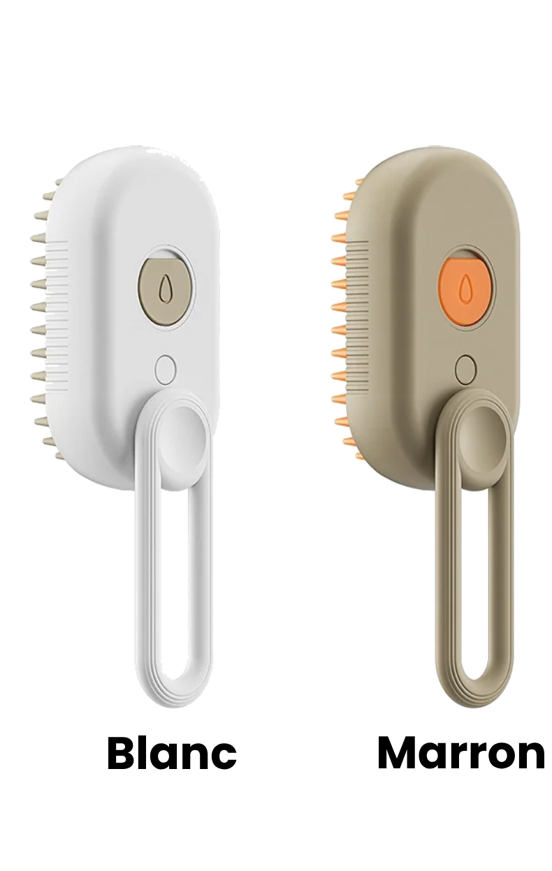 🐱🧶 BROSSE À VAPEUR POUR CHAT ET CHIEN